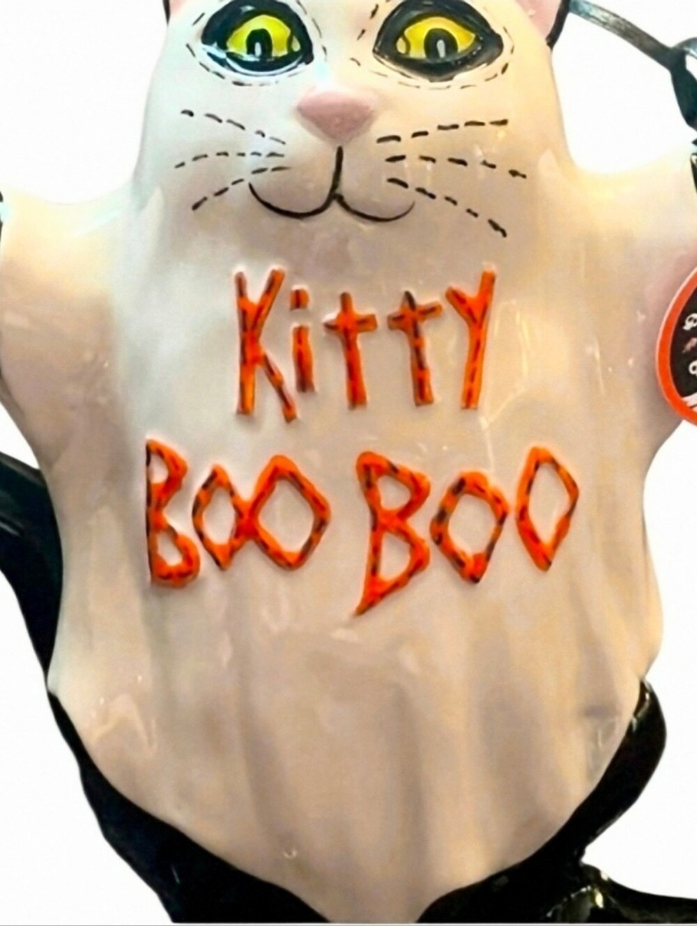 NWT 2022 Blue Sky Kitty Boo Boo Black Cat Ghost Heather Goldsmith - Picture 8 of 13